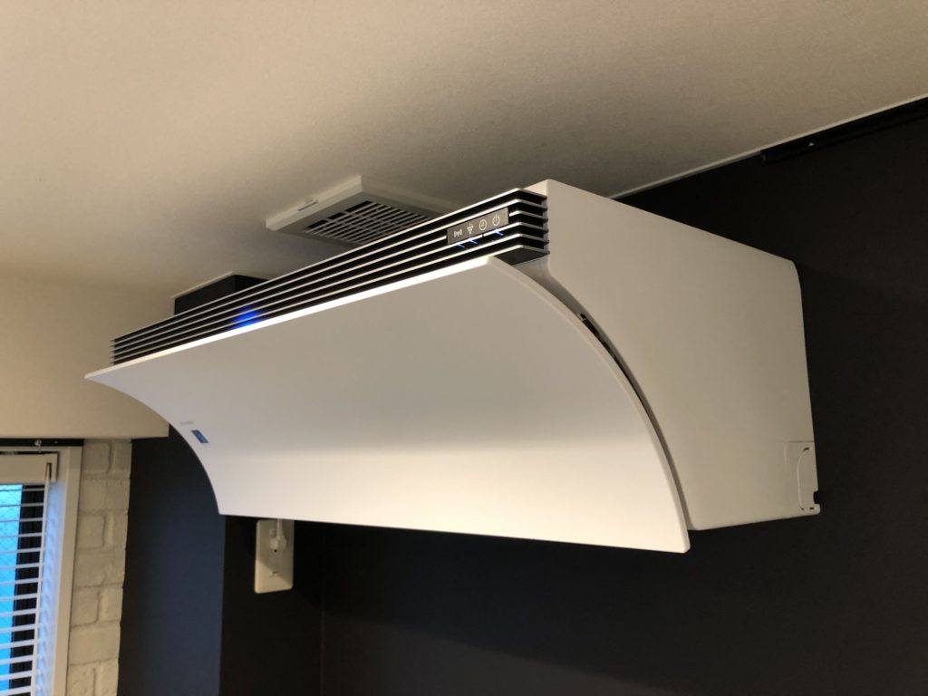 空気清浄機付きエアコン